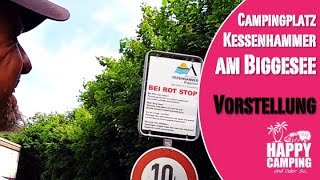 Campingplatz Kessenhammer am Biggesee bei Olpe in NRW  Happy Camping [upl. by Dilaw]