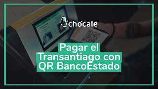 Pasaje QR Paga el micro o Metro de Santiago con la app BancoEstado [upl. by Auqemahs347]