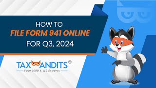 How to File Form 941 Online for Q3 2024 [upl. by Ppilihp325]