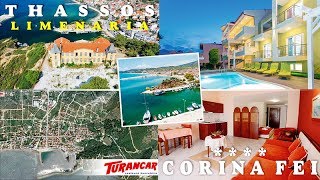 Corina Fei apartmány  Thassos Limenaria CK Turancar [upl. by Nuahsad]