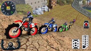 Impossible Dirt Motocross Bike Stunts Driving  OffRoad Racing Simulator 3D  Android GamePlay 1 [upl. by Yelyak]