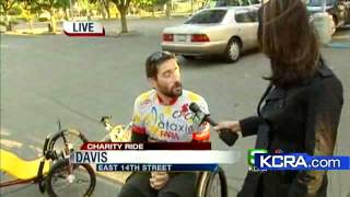 Ride Ataxia Kicks Off In Davis [upl. by Sholeen]