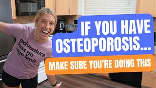 5 Easy Ways to Improve Bone Strength AT HOME with Osteoporosis [upl. by Bilbe]