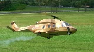 Graupner Scale NH90 Combat Helicopter  Superb RC Piloting [upl. by Canale990]