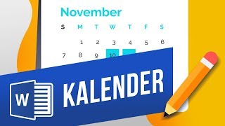 Kalender zu Word hinzufügen  Kalendervorlagen in Word erstellen [upl. by Brout]