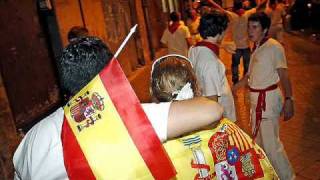 celebracion en pamplona ESPAÑA CAMPEONA DEL MUNDO [upl. by Anitniuq]