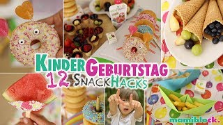 12 Snack und Party Hacks 🎉🎈 Stressfrei  Zeit sparen  mamiblock [upl. by Gingras]