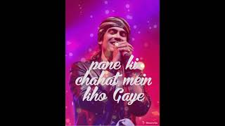 pane ki chahat mein kho Gaye  MP3 song lyrics Jubin nautiyal [upl. by Tove]