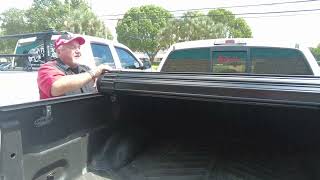 Tuxedo Sentry CT Rolling Hard Cover on a Ford F150 review by Chris from CampH Auto Accessories [upl. by Ecertak]