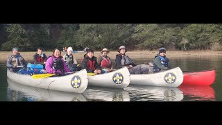 Alameda Venture Crew Canoes and fishes for crab on Tomales Bay [upl. by Adrianne]