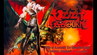 Ozzy Osbourne  Live at De Montford Hall Leicester England  03031986 Incomplete but rare [upl. by Anima]