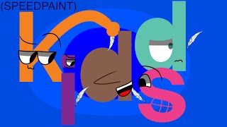 SPEEDPAINT TVOKIDS k i d and s tickles D’nae Kandia Evan Read the description [upl. by Lundeen]