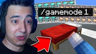 minecraftta BEDWARS GAMEMODE 1 TROLL Cinavar [upl. by Tema]