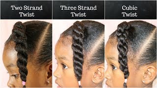 Step by Step 3 Different Ways to do Twists [upl. by Almire]