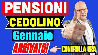 🔴 PENSIONI GENNAIO 👉 CEDOLINO ARRIVATO CON AUMENTI CONTROLLA ORA SUL SITO INPS 💻💰 [upl. by Rayham]