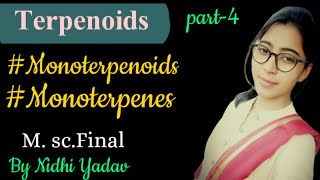 Terpenoidspart4Classification of Terpenoids Monoterpenoids [upl. by Iclehc941]