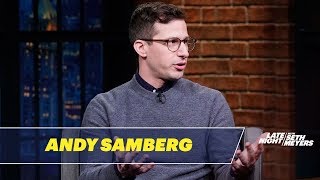 Andy Samberg Is Best Friends with Seths Writers [upl. by Atalayah464]