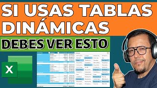 El secreto para crear tablas dinámicas profesionales en Excel [upl. by Ecniuq]