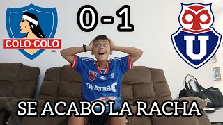 COLO COLO VS U DE CHILE REACCIONES 01 [upl. by Chance]