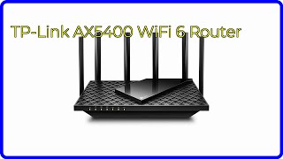 REVIEW 2024 TPLink AX5400 WiFi 6 Router ESSENTIAL details [upl. by Peck572]