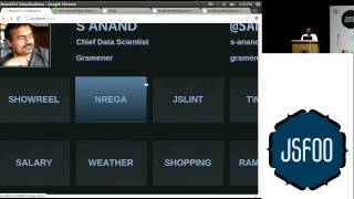 Anand S  Beautiful visualizations with d3js [upl. by Christian]
