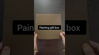 Painting gift box fun art [upl. by Nairam]