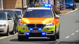 NEUES NEF Neues Notarzteinsatzfahrzeug Feuerwehr Lüdenscheid [upl. by Nenney]