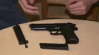 KWC Beretta 92fs Spring Pistol review [upl. by Alcus228]