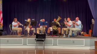 Pawleys Island Concert Band Brass Choir Performance [upl. by Fernyak560]