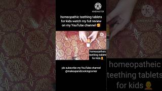 homeopathic 21 teething tablets review [upl. by Imim10]