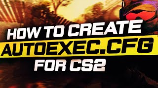 HOW TO CREATE AND SETUP AUTOEXEC  CS2 2024 cs2 counterstrike csgo [upl. by Tnarg496]