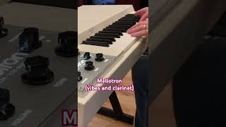 Mellotron M4000D  vibes and clarinet combined betohale composer mellotron vibesongs producer [upl. by Calli]