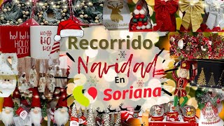 ✨Recorrido por quotSorianaquot llegó la NAVIDAD 🎄✨ [upl. by Spalla]