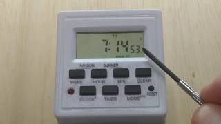 Como Programar o Timer Digital [upl. by Reivazx705]