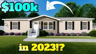 Best Budget Mobile home of 2023 The Double wide that doesnt break the bank [upl. by Enehs]