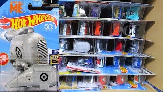 2018 N USA Hot Wheels Case Unboxing With Despicable Me Grumobile Minion Made 2018 NEW MODEL [upl. by Anirbed]