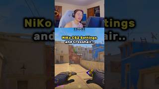 NiKo CS2 Settings and Crosshair [upl. by Rozelle]