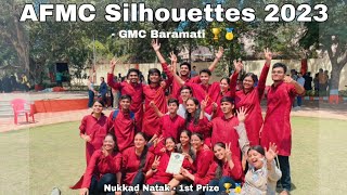 Nukkad at AFMC Silhouettes 2023  1st Prize  Itihas hee Praman Hai  Nukkad Natak  GMC Baramati [upl. by Arol]