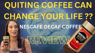 Is coffee Healthy or Unhealthy Nescafe Gold Decaf Coffee Review trending coffee nescafe [upl. by Betsey]