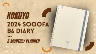 Planner Review Kokuyo 2024 Sooofa B6 Diary giveaway closed [upl. by Weiss214]