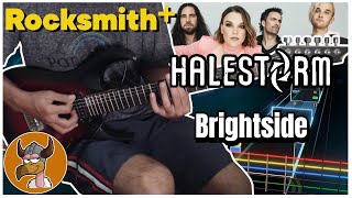 Brightside  Halestorm Lead Guitar 100  Rocksmith [upl. by Inot246]