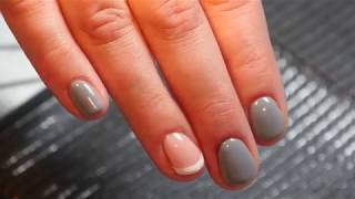 Gellak zetten  incl French Manicure met gel polish en rubber base [upl. by Summers74]