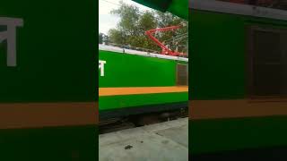 Pantograph change🇮🇳 electric cannot wag9 locomotive🇮🇳 [upl. by Gavrilla]