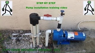 How to Install a Lawn Sprinkler Pump [upl. by Nadine34]