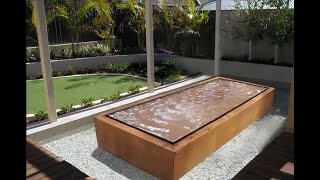 Corten Steel Water Fountain for Your Garden [upl. by Krigsman]