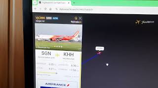 VietJet Air VJC890 SGNKHH [upl. by Dwain]