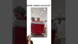 ONDE MANDO O CURRÍCULO 😅😂shortvideo comedia humor [upl. by Olney232]