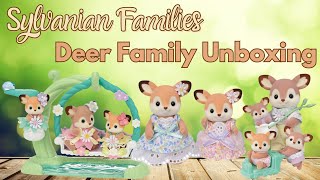 Sylvanian Families UNBOXING Nouvelle Famille Biche  Willow Deer [upl. by Hicks]