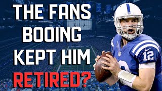 Reaction Andrew Luck May Have Returned If He Wasnt Booed  Colts Legend Exclaims [upl. by Airam]