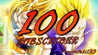 DBZ AMV  100 Subscriber quotspecialquot [upl. by Zanahs]